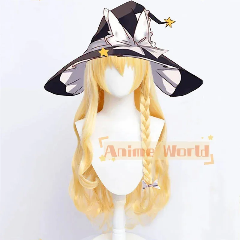 Аниме Touhou Project Marisa Kirisame Golden Косплей Парик + Кепка для парика
Аниме Touhou Project Marisa Kirisame Golden Косплей Парик + Кепка для парика