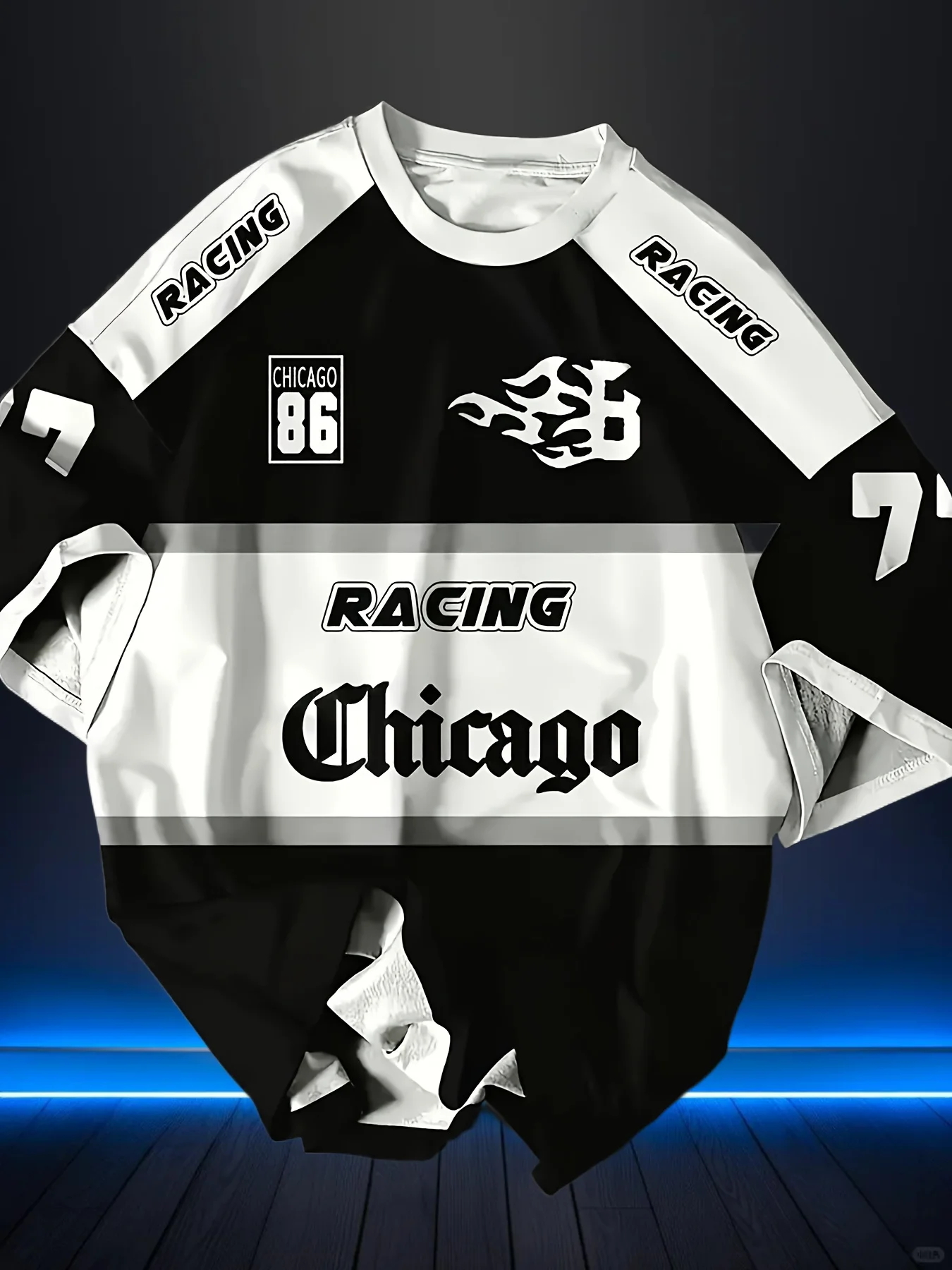 Лето 2025 года, мужская футболка 86. RACING CHICAGO с круглым вырезом и коротким рукавом, Джерси в стиле ретро, хип-хоп, спортивная футболка на открытом воздухе, мужская одежда
Лето 2025 года, мужская футболка 86. RACING CHICAGO с круглым вырезом и коротким рукавом, Джерси в стиле ретро, хип-хоп, спортивная футболка на открытом воздухе, мужская одежда
