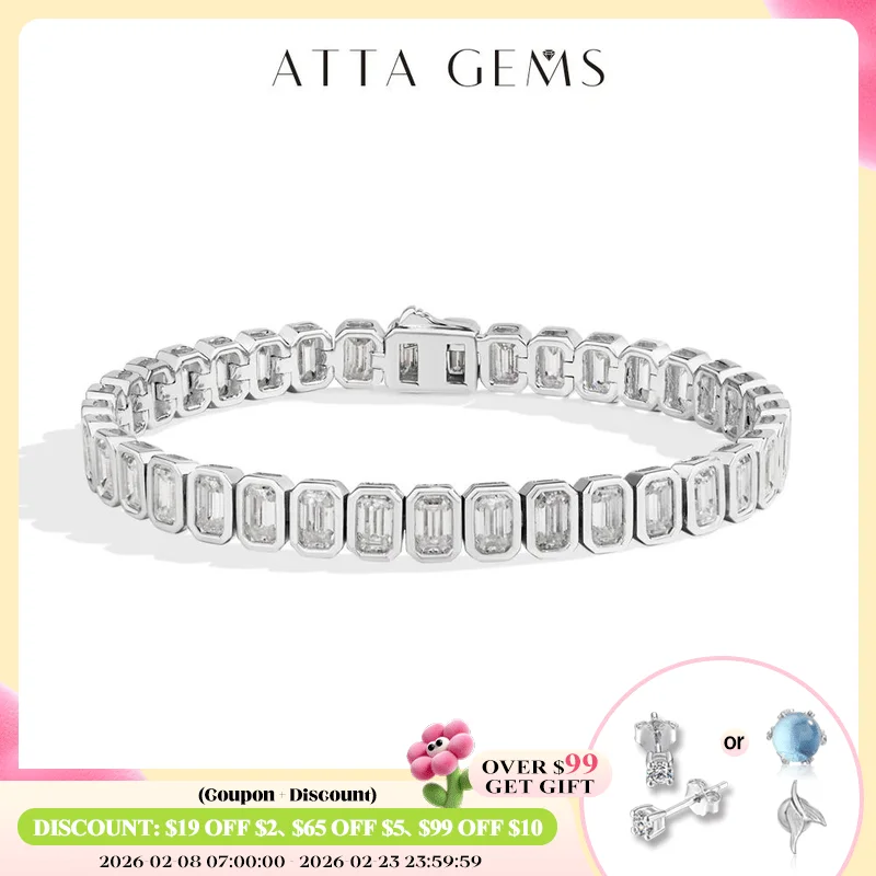 ATTAGEMS циркониевый теннисный браслет изумрудной огранки 5*3 мм для женщин и мужчин S925 стерлингового серебра позолоченные свадебные ювелирные изделия подарок новый
ATTAGEMS циркониевый теннисный браслет изумрудной огранки 5*3 мм для женщин и мужчин S925 стерлингового серебра позолоченные свадебные ювелирные изделия подарок новый