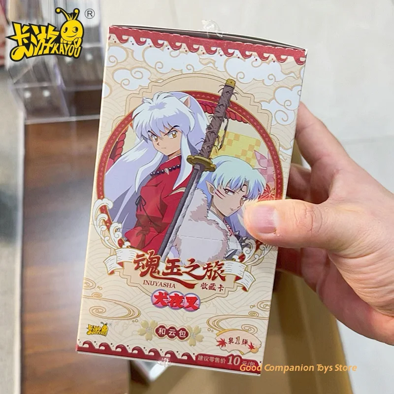 Genuine KAYOU Inuyasha Cards Soul Jade Journey Chapter Heyun Bao Sesshoumaru Kikyo Govinai Anime Collection Cards Toys Gifts
Genuine KAYOU Inuyasha Cards Soul Jade Journey Chapter Heyun Bao Sesshoumaru Kikyo Govinai Anime Collection Cards Toys Gifts