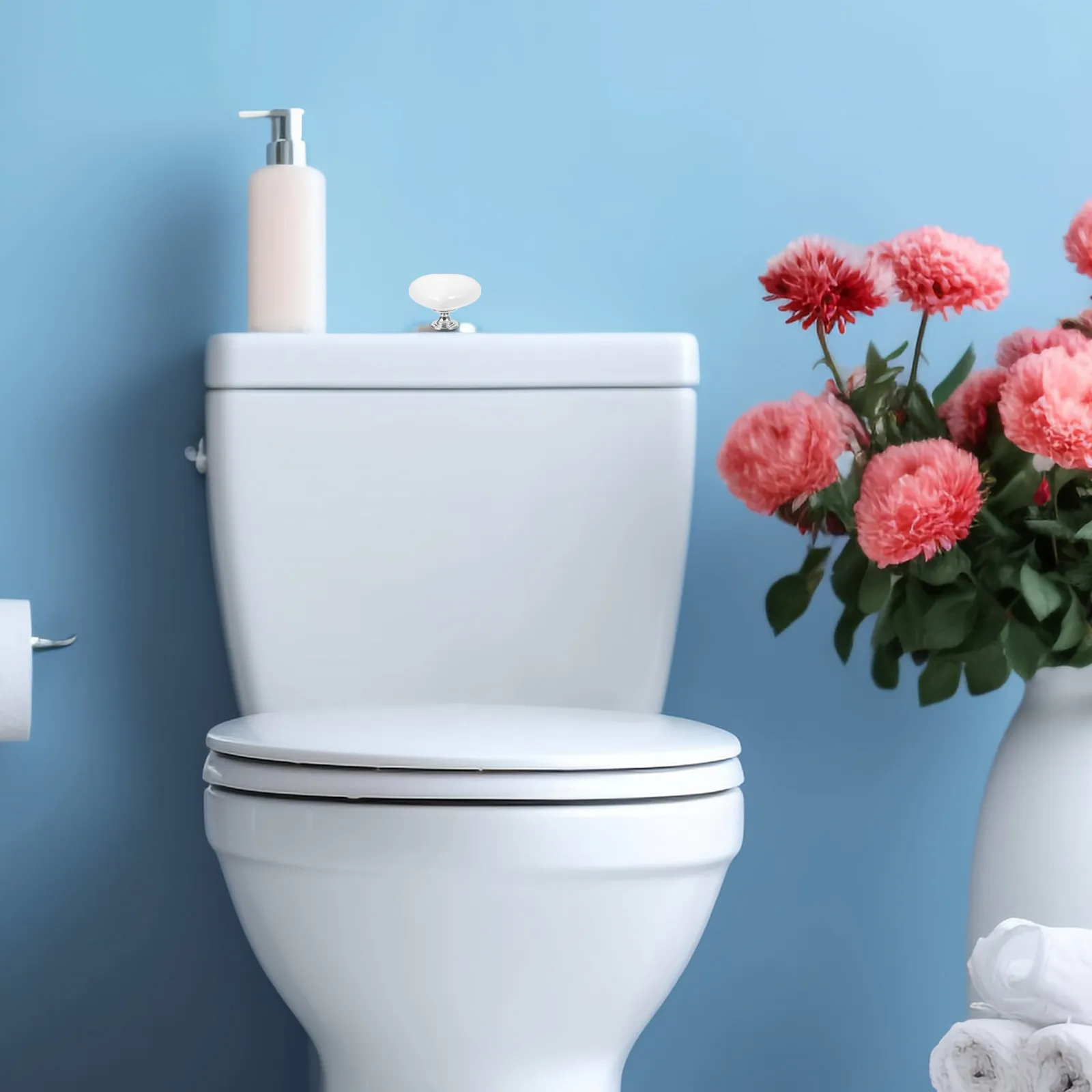 4pcs Love Shape Toilet Tank Button for Bathroom Flush Cistern Parts Water Tank Accessories Easy Install Durable
4pcs Love Shape Toilet Tank Button for Bathroom Flush Cistern Parts Water Tank Accessories Easy Install Durable