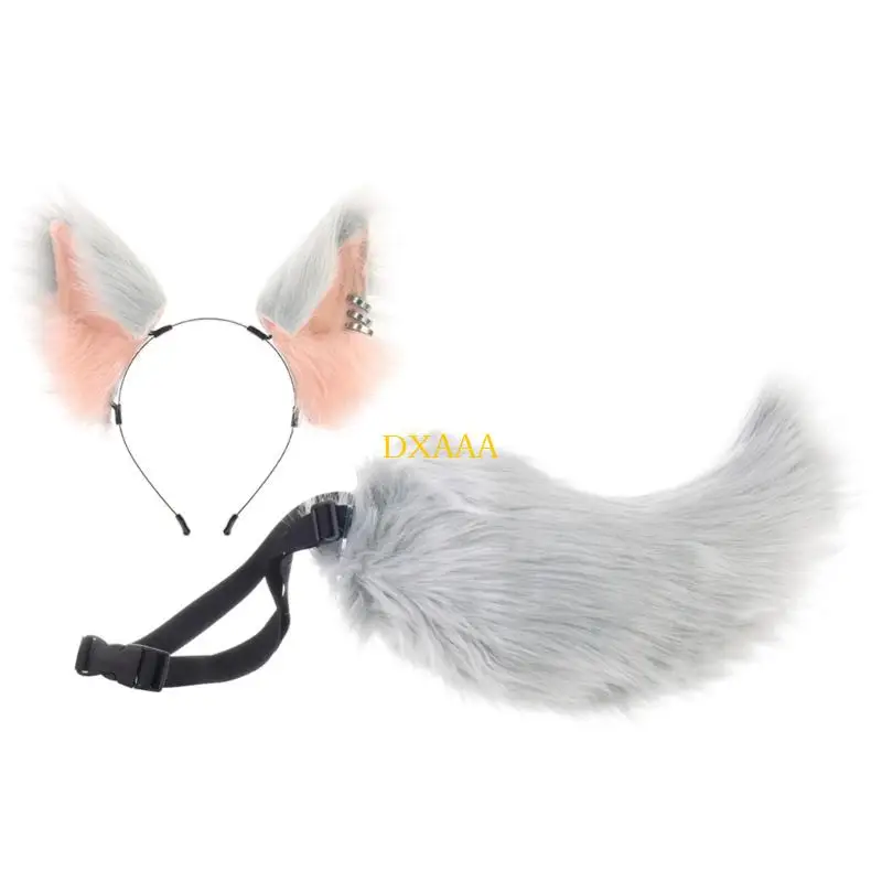 DXAA 1/2pcs Foxes Costume Foxes Tail Wolf Foxes Ears Headband Foxes Tail for Women
DXAA 1/2pcs Foxes Costume Foxes Tail Wolf Foxes Ears Headband Foxes Tail for Women