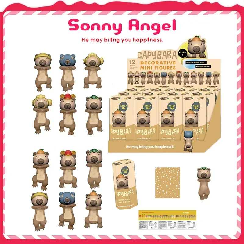 Sonny Angel Capybara Series Blind Box Hippers Harvest Cute Hippie Doll Trendy Car Mobile Phone Ornaments Children'S Toy Gift
Sonny Angel Capybara Series Blind Box Hippers Harvest Cute Hippie Doll Trendy Car Mobile Phone Ornaments Children'S Toy Gift