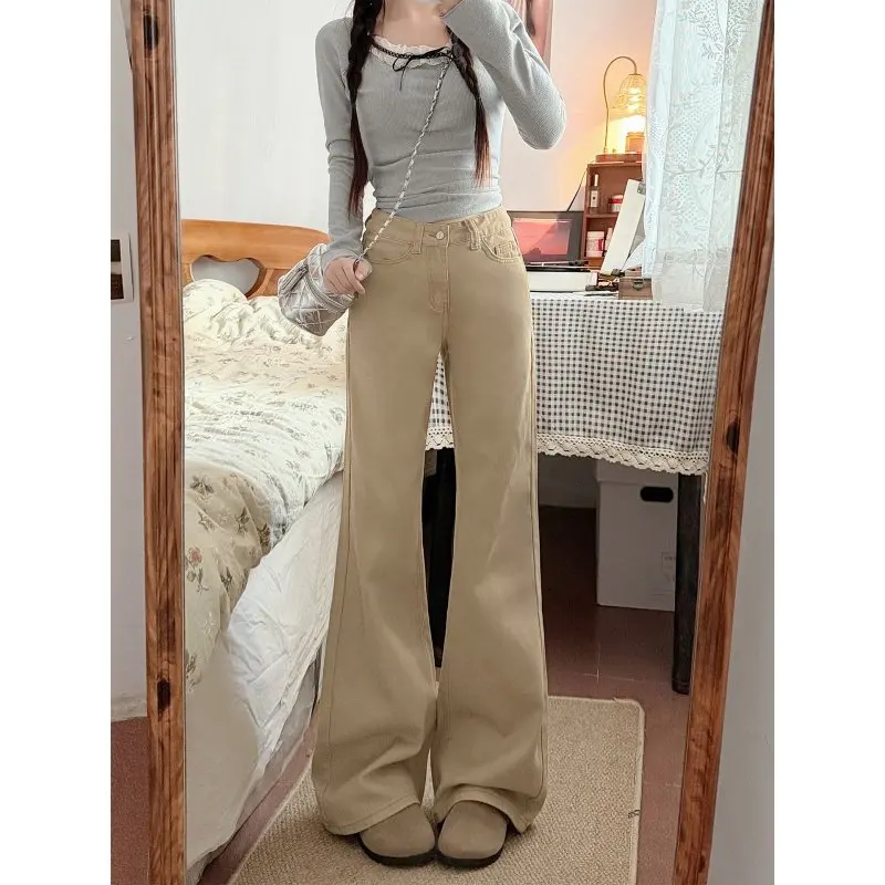 Spring 2026 High Waist Bell Bottom Denim Jeans Women Slimming Slim Fit Cotton Stretchy Soft Washable Wear Resistant Ladies Jeans
Spring 2026 High Waist Bell Bottom Denim Jeans Women Slimming Slim Fit Cotton Stretchy Soft Washable Wear Resistant Ladies Jeans