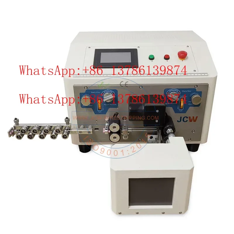 JCW-CS09 2 Cables Peeling and Twisting Machine Single Wire Processing Equipment
JCW-CS09 2 Cables Peeling and Twisting Machine Single Wire Processing Equipment