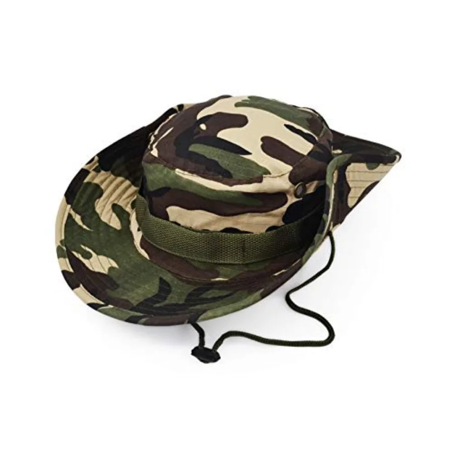 Outdoor Wide Brim Sun Protect Hat, Classic US Combat Army Style Bush Jungle Sun Cap for Fishing Hunting Camping
Outdoor Wide Brim Sun Protect Hat, Classic US Combat Army Style Bush Jungle Sun Cap for Fishing Hunting Camping