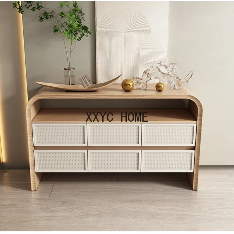 Входной шкаф из орехового дерева, простой бесшумный стиль, настенный сервант из массива дерева, шкаф для сувениров
Входной шкаф из орехового дерева, простой бесшумный стиль, настенный сервант из массива дерева, шкаф для сувениров