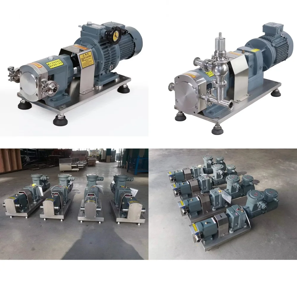 Food Grade Stainless Steel SS304 High Viscosity Transfer Pump for Rotary Sanitary Pump Applications with Mechanical Stepless
Food Grade Stainless Steel SS304 High Viscosity Transfer Pump for Rotary Sanitary Pump Applications with Mechanical Stepless