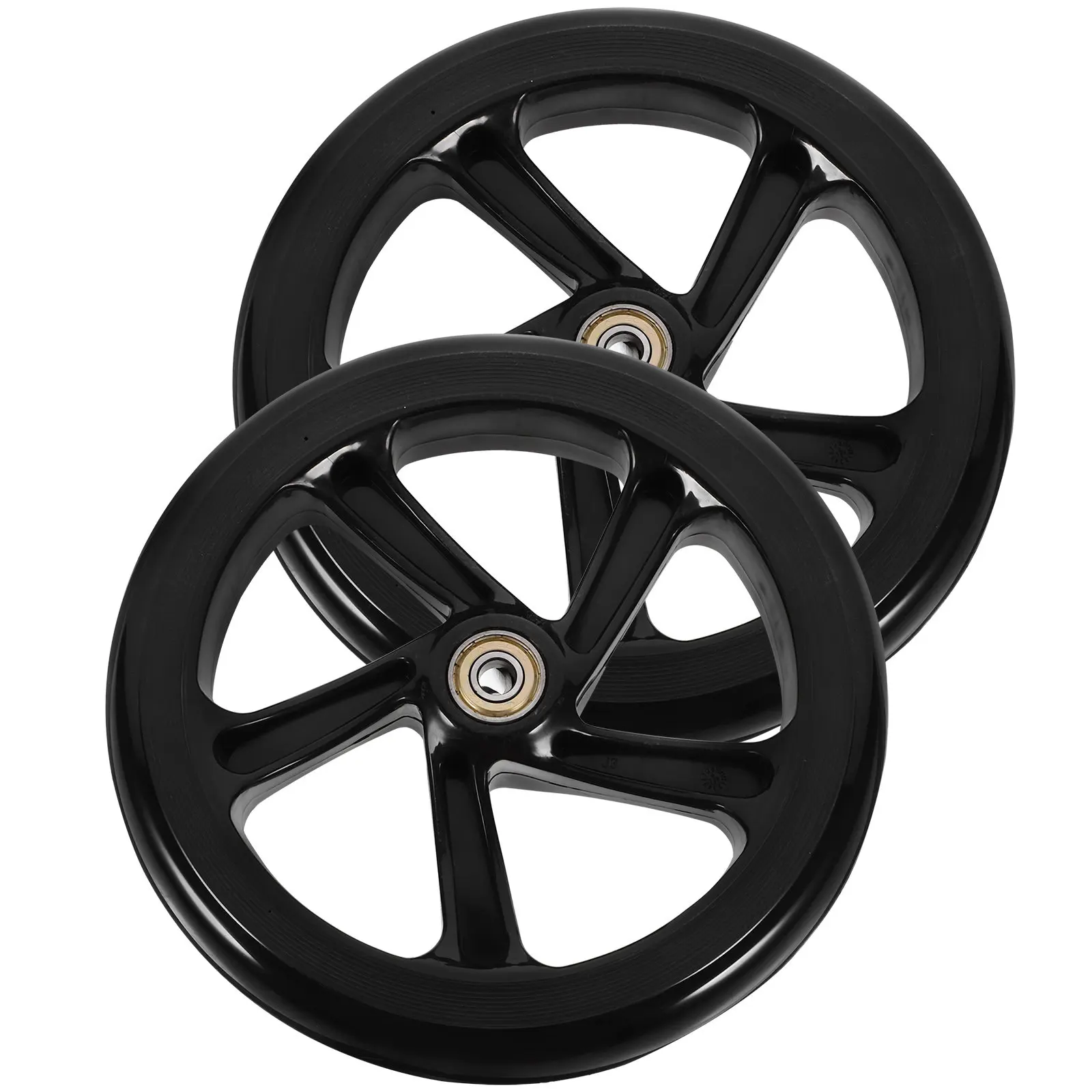2Pcs Professional Scooter Wheels PU Material Wear Resistant Replacement Wheel for Kick Scooter Skateboard Wheelchair Use
2Pcs Professional Scooter Wheels PU Material Wear Resistant Replacement Wheel for Kick Scooter Skateboard Wheelchair Use