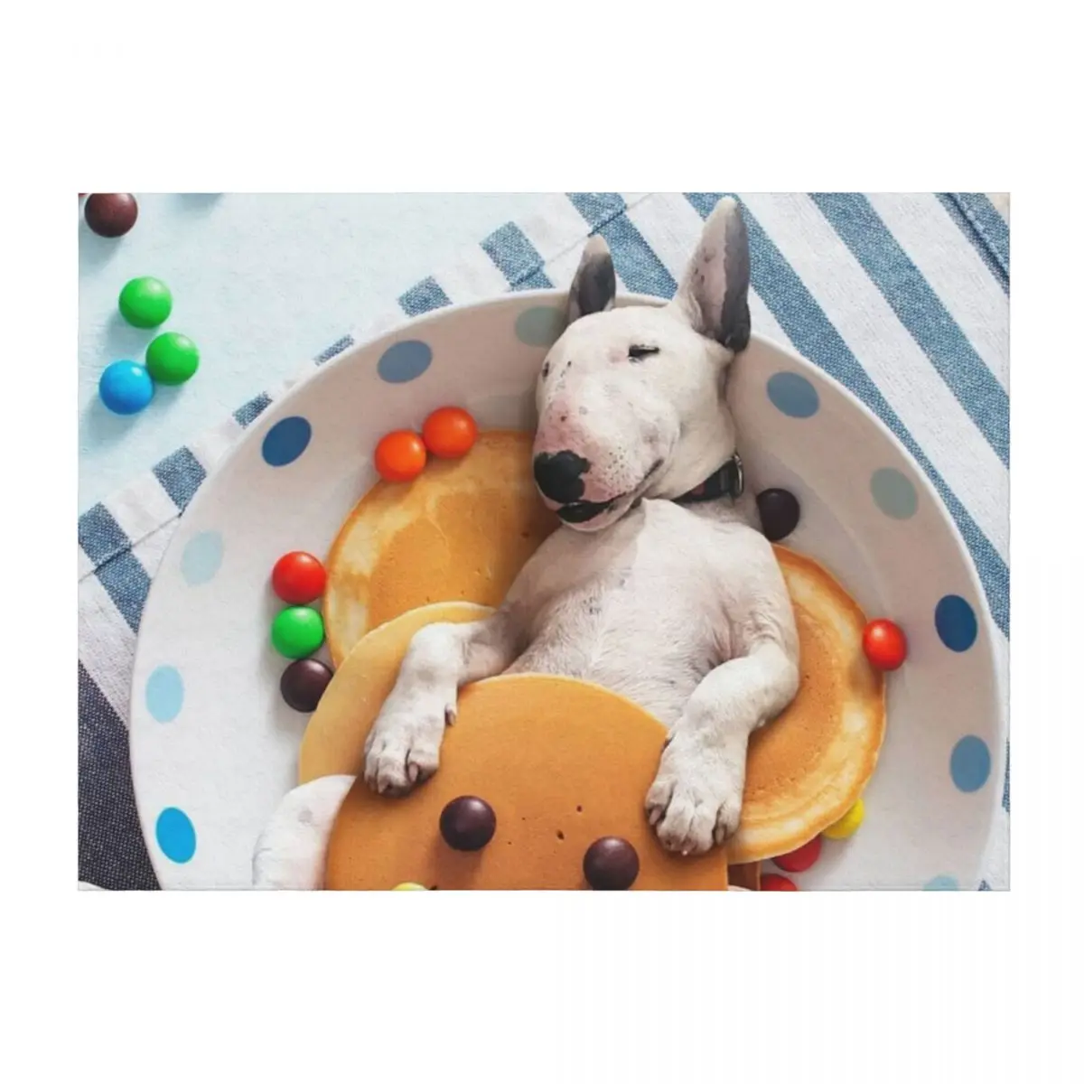 Miniature Bull Terrier Pancakes Throw Blanket wednesday Soft Plaid Thermals For Travel Blankets
Miniature Bull Terrier Pancakes Throw Blanket wednesday Soft Plaid Thermals For Travel Blankets