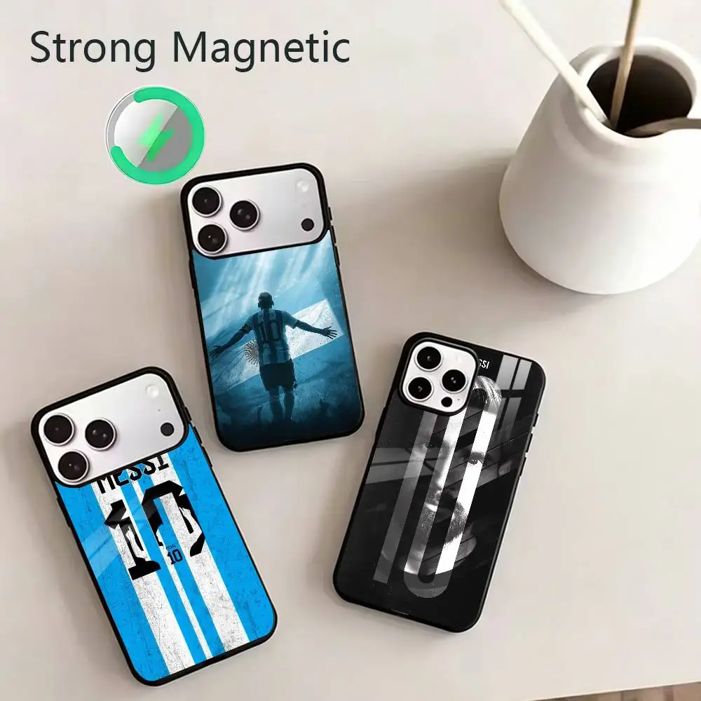 GOAT M-Messi Phone Case For iPhone17,16,15,14,13,12,11 Plus,Pro,Max Magnetic with Wireless Charging
GOAT M-Messi Phone Case For iPhone17,16,15,14,13,12,11 Plus,Pro,Max Magnetic with Wireless Charging