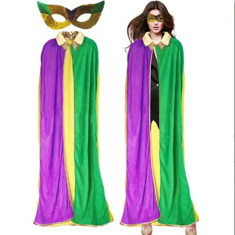 Multi-Holiday Party Cape Set for Halloween Christmas & Carnival, Versatile Costume Cloak for Festive Dress Up & Party Supplies
Multi-Holiday Party Cape Set for Halloween Christmas & Carnival, Versatile Costume Cloak for Festive Dress Up & Party Supplies