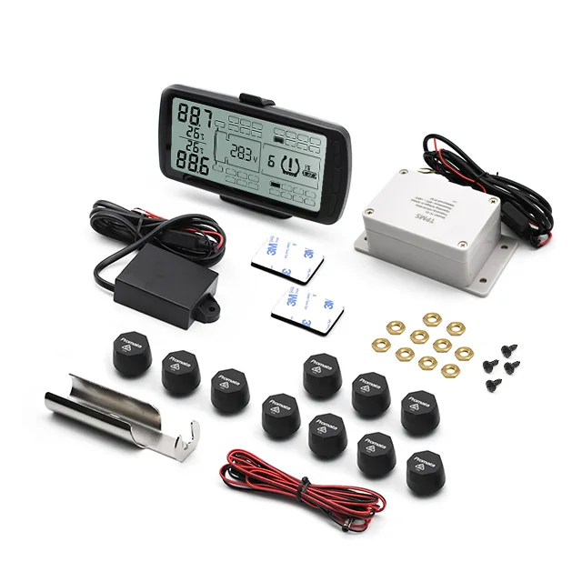 Высокоточный TPMS с данными в реальном времени, температурными оповещениями и обнаружением утечек
Высокоточный TPMS с данными в реальном времени, температурными оповещениями и обнаружением утечек
