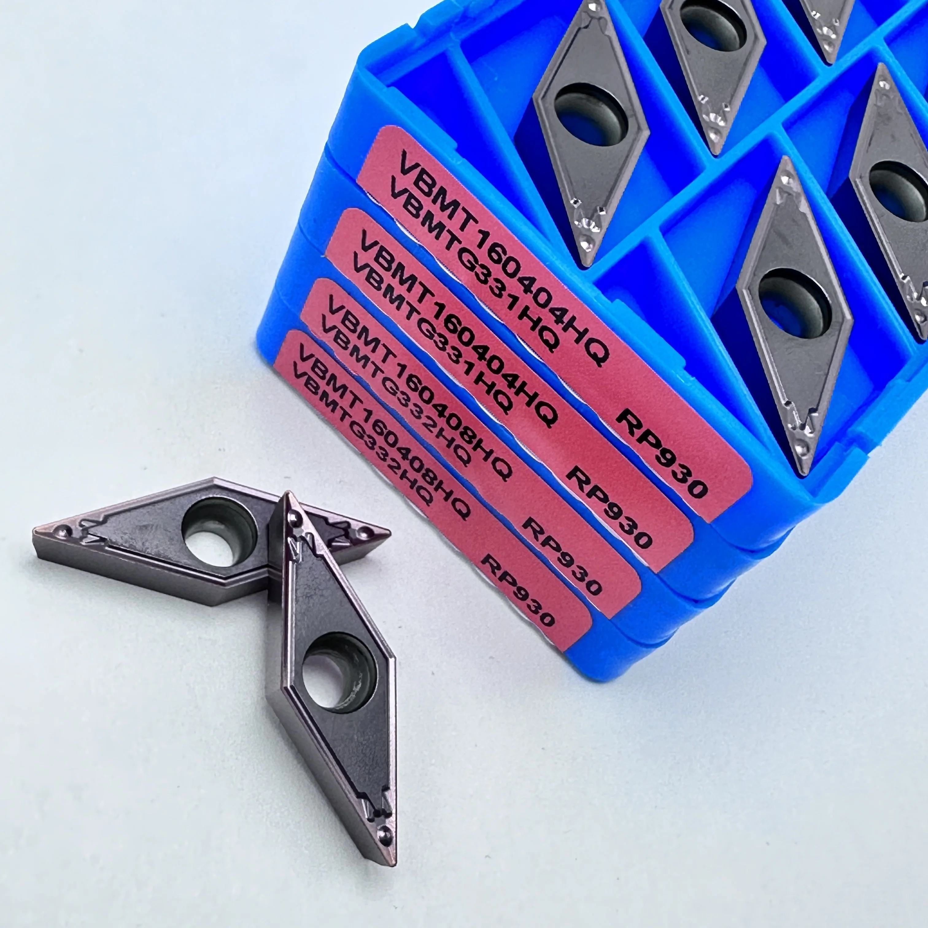 VBMT160404HQ VBMT160408HQ RP930 Carbide Insert CNC cutting of steel parts processing Lathe cutting tools External Turning Tool
VBMT160404HQ VBMT160408HQ RP930 Carbide Insert CNC cutting of steel parts processing Lathe cutting tools External Turning Tool