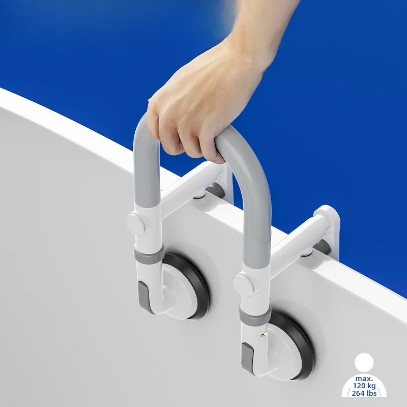 Non-drilling Elderly Suction Cup Armrest Safety Anti-skid Railing Bath Accessories Anti-rollover Stable Handles Support Bars
Non-drilling Elderly Suction Cup Armrest Safety Anti-skid Railing Bath Accessories Anti-rollover Stable Handles Support Bars