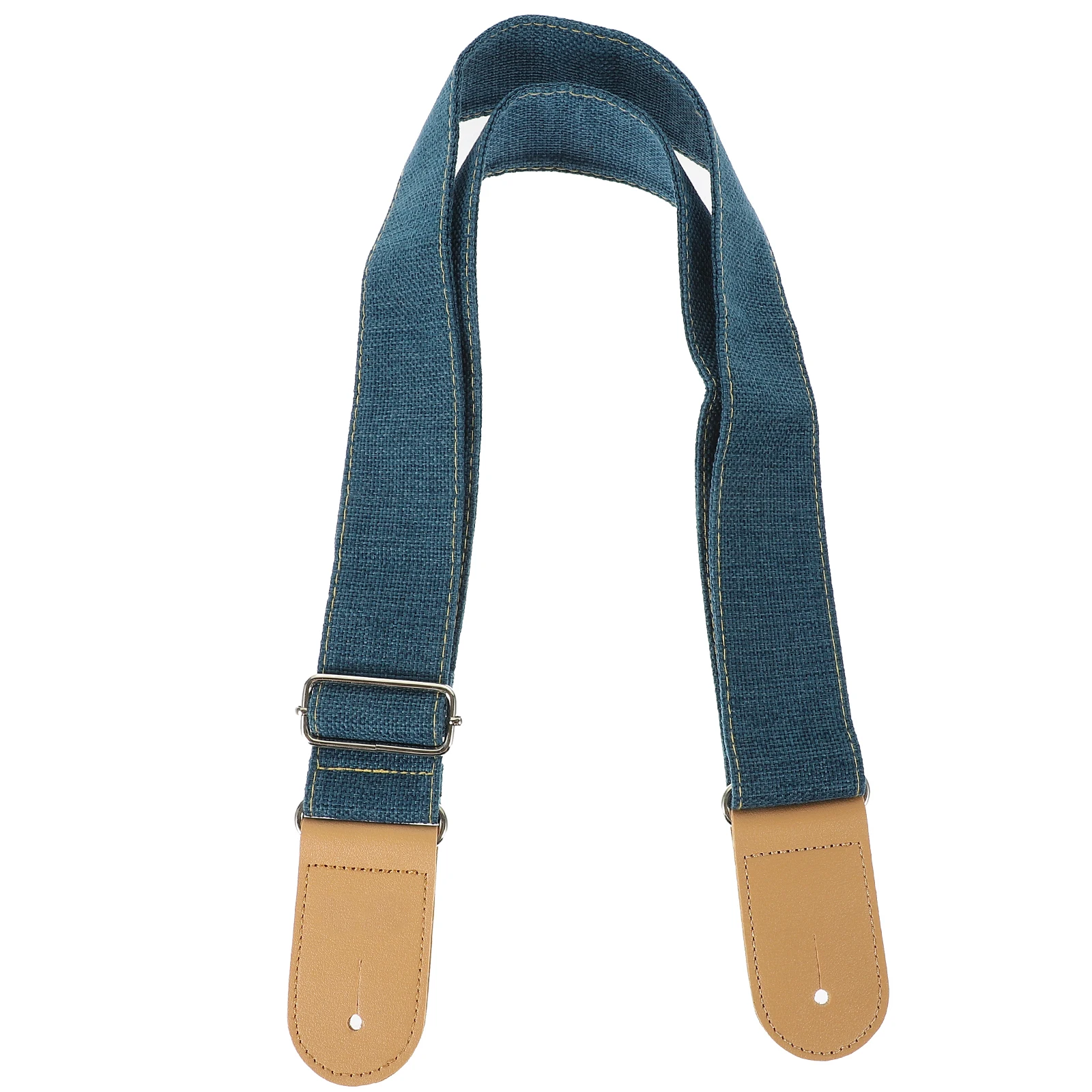 Cotton Linen Guitar Strap for Acoustic Electric Bass Guitars Blue Color Adjustable Length Comfortable Shoulder Straps Practical
Cotton Linen Guitar Strap for Acoustic Electric Bass Guitars Blue Color Adjustable Length Comfortable Shoulder Straps Practical