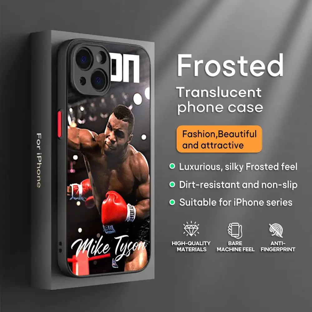 Power fighter Tyson Phone Case For iPhone16 15 14 13 12 11 XS XR Plus Mini Pro Max Drop-proof Frosted Translucent
Power fighter Tyson Phone Case For iPhone16 15 14 13 12 11 XS XR Plus Mini Pro Max Drop-proof Frosted Translucent