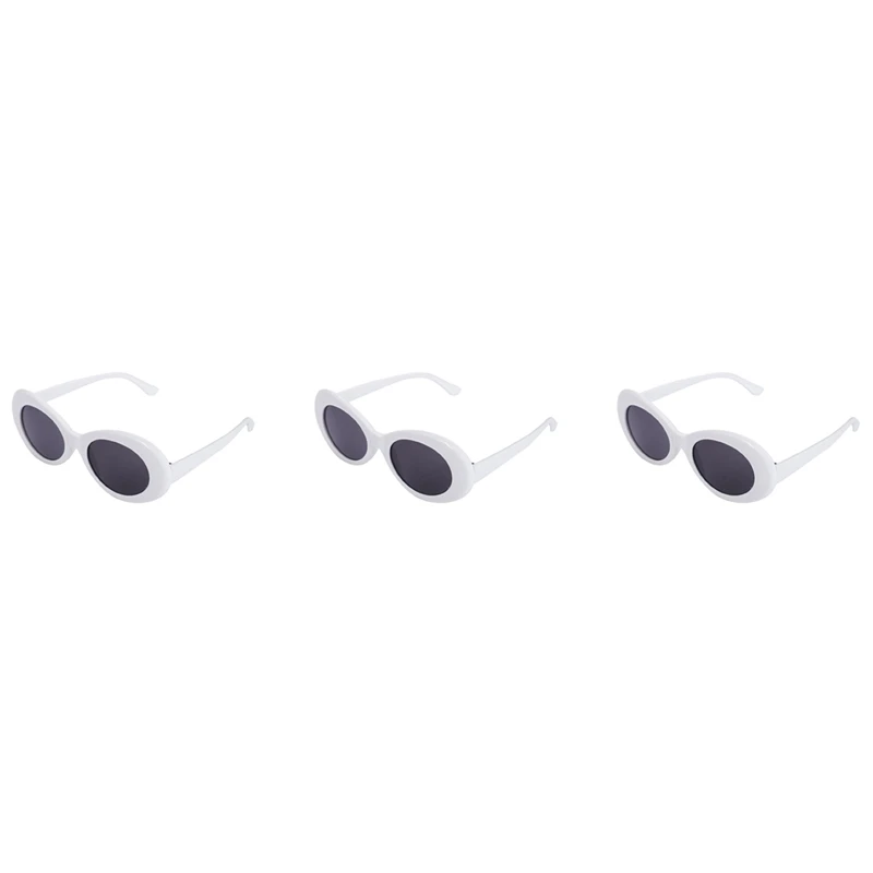 3X Vintage Oval Sunglasses Women Retro Sunglass Man Fashion Female Male Eyewearuv400 Sun Glass White S17022
3X Vintage Oval Sunglasses Women Retro Sunglass Man Fashion Female Male Eyewearuv400 Sun Glass White S17022