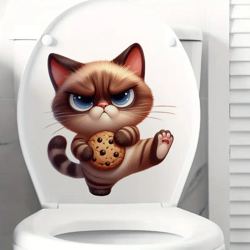 Angry Cats Pattern Sticker, Wall Decals - Self-Adhesive Stickers for Living Room, Bedroom, Bathroom, Fridge,Window
Angry Cats Pattern Sticker, Wall Decals - Self-Adhesive Stickers for Living Room, Bedroom, Bathroom, Fridge,Window