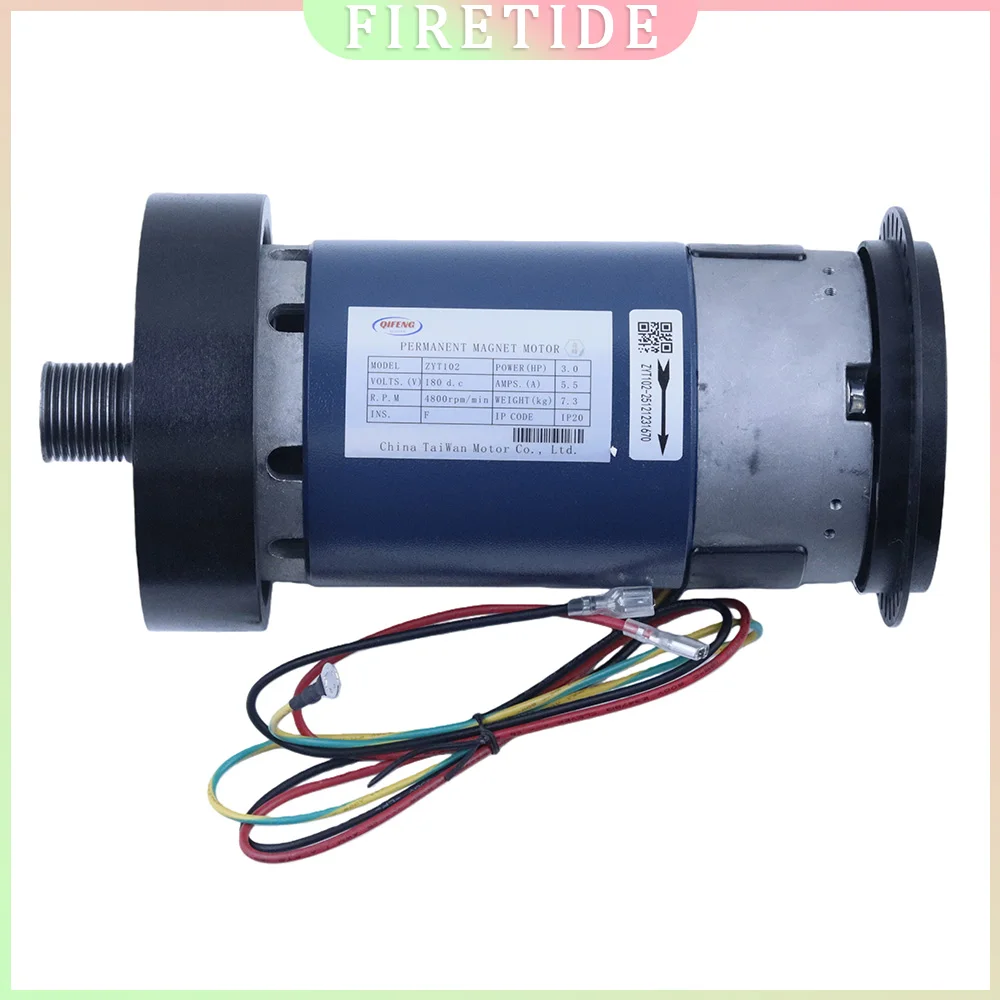 Treadmill Motor DC Permanent Magnet Universal Engine 180V 3HP
Treadmill Motor DC Permanent Magnet Universal Engine 180V 3HP