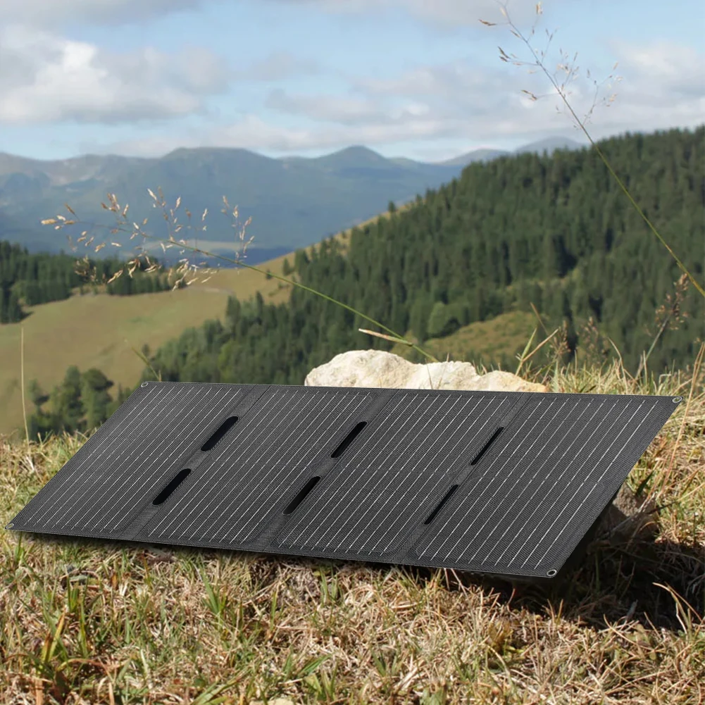 60W Folding Solar Panel with Type-c/USB/DC Ports Monocrystalline Solar Charger for Cell Phone Laptop Backpacking Camping Hiking
60W Folding Solar Panel with Type-c/USB/DC Ports Monocrystalline Solar Charger for Cell Phone Laptop Backpacking Camping Hiking