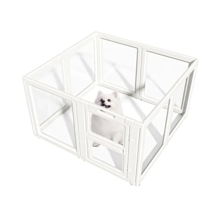 Прозрачный акриловый вольер для собак, легко собираемый, прозрачный манеж для щенков, собак, кроликов и кошек, прочный и удобный в сборке.
Прозрачный акриловый вольер для собак, легко собираемый, прозрачный манеж для щенков, собак, кроликов и кошек, прочный и удобный в сборке.