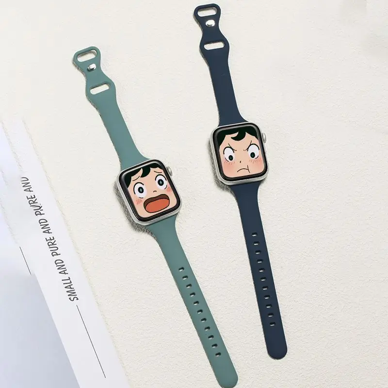 Silicone Band For Apple Watch strap 44mm 45mm 40mm 41mm 42-38mm 45 mm sport bracelet iwatch series 8 7 6 5 4 3 SE 9 Ultra 2 49mm
Silicone Band For Apple Watch strap 44mm 45mm 40mm 41mm 42-38mm 45 mm sport bracelet iwatch series 8 7 6 5 4 3 SE 9 Ultra 2 49mm