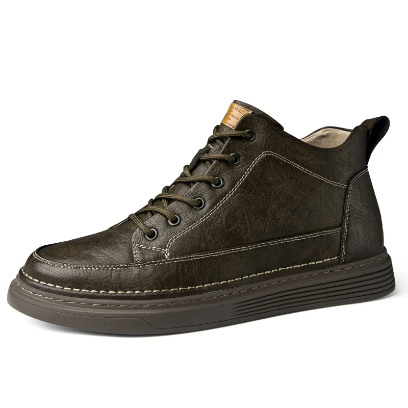 High Quality Winter Cotton Shoes Men's Genuine Leather Casual Shoes Handmade Sole Wear-resistant Men's Mountaineering Shoes
High Quality Winter Cotton Shoes Men's Genuine Leather Casual Shoes Handmade Sole Wear-resistant Men's Mountaineering Shoes
