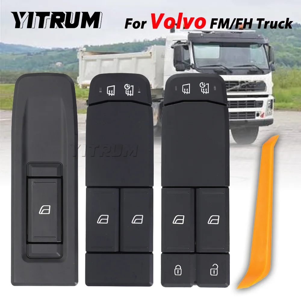 YITRUM Left hand Driver 12V For Volvo FH FM Truck Master Power Window Control Switch 22154240 22154272 22154277
YITRUM Left hand Driver 12V For Volvo FH FM Truck Master Power Window Control Switch 22154240 22154272 22154277