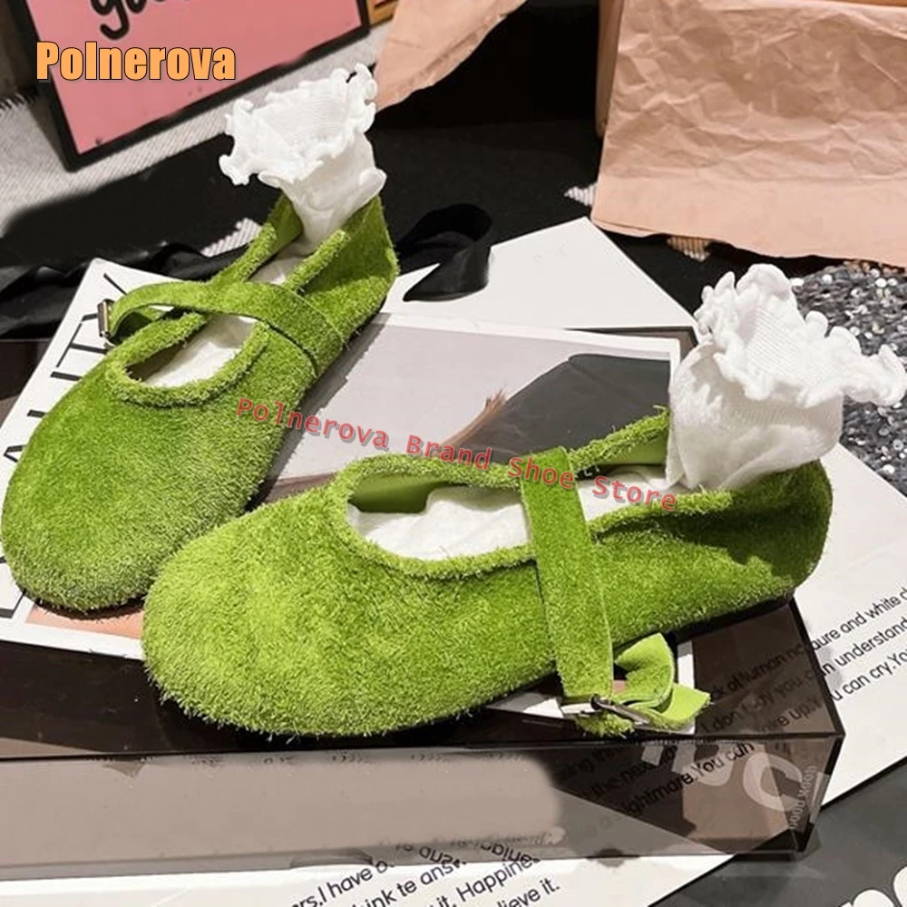 Green Shallow Buckle Strap Pumps Round Toe Flat with Solid Casual Women Fashion Mary Janes Soft Sweet Comfortable Ballet Shoes
Green Shallow Buckle Strap Pumps Round Toe Flat with Solid Casual Women Fashion Mary Janes Soft Sweet Comfortable Ballet Shoes