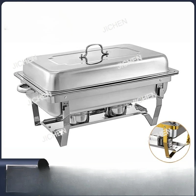 Складная отель-буфет из нержавеющей стали, спиртовая отопление и изоляция, золотой прямоугольник
Складная отель-буфет из нержавеющей стали, спиртовая отопление и изоляция, золотой прямоугольник