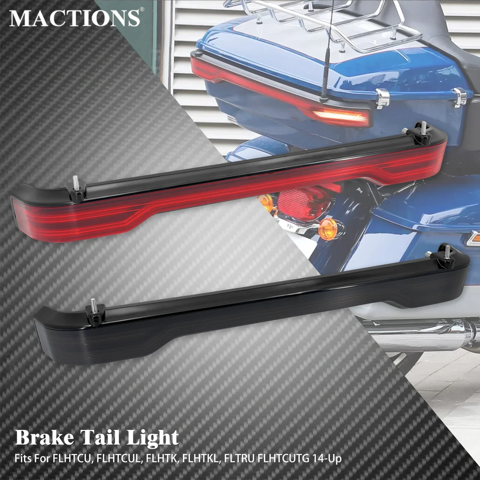 LED Brake Taillight Motorcycle Turn Signal Lamp For Harley Touring Road Electra Glide Ultra FLHTKL FLTRU 14-23 Trunk Pack Light
LED Brake Taillight Motorcycle Turn Signal Lamp For Harley Touring Road Electra Glide Ultra FLHTKL FLTRU 14-23 Trunk Pack Light