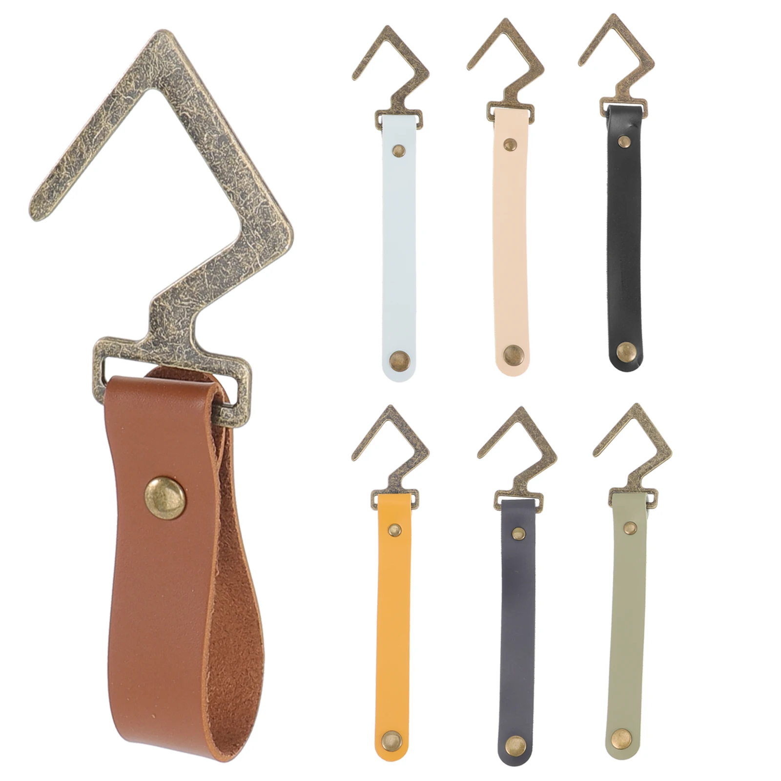7Pcs Camping Hooks Strap Metal Portable Hanger Rack for Clothes Bags Decorations Outdoor Travel Tent Accessories
7Pcs Camping Hooks Strap Metal Portable Hanger Rack for Clothes Bags Decorations Outdoor Travel Tent Accessories