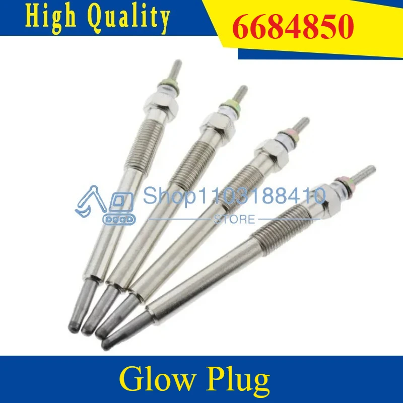 4 Piecs Glow Plug 6684850 for Kubota V2203 V2403 V2003T Bobcat 430 435 E32 E35 E42 E45 T110 T140 T180 T190 
4 Piecs Glow Plug 6684850 for Kubota V2203 V2403 V2003T Bobcat 430 435 E32 E35 E42 E45 T110 T140 T180 T190