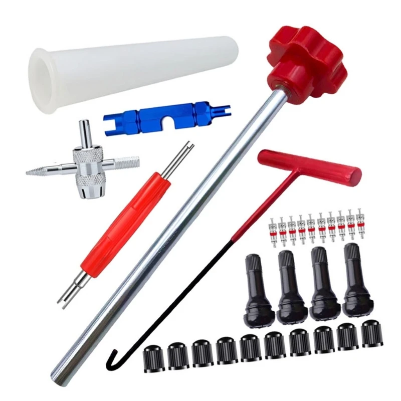 Detailed 30 Piece Air Stem Maintenance possesses Removal Mounting Set And Replacement Parts For Technicians C7AC
Detailed 30 Piece Air Stem Maintenance possesses Removal Mounting Set And Replacement Parts For Technicians C7AC