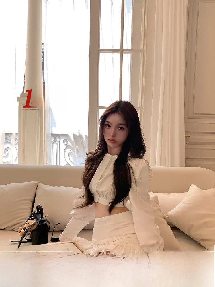 White ort irt Top And Skirt Set Women's Summer Two-Piece Suit Commute Sle Loose Fit Cotton Knot Design Cool F...
White ort irt Top And Skirt Set Women's Summer Two-Piece Suit Commute Sle Loose Fit Cotton Knot Design Cool F...