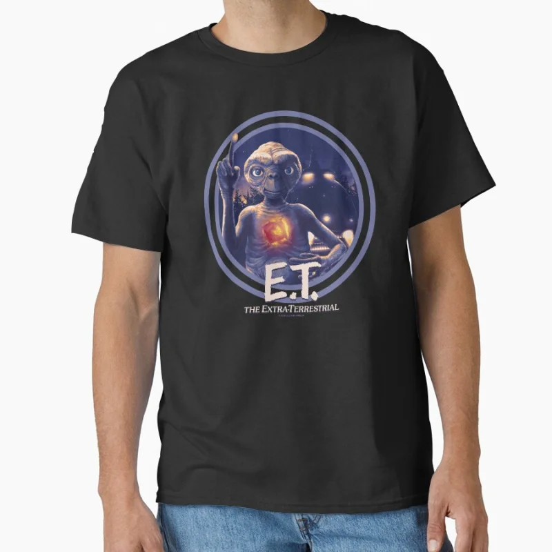 E.T. Alien Night Hero Badge 80s Movie The Extra-Terrestrial Sci fi Gift T shirt for man Large size Tops Graphic Print Clothes
E.T. Alien Night Hero Badge 80s Movie The Extra-Terrestrial Sci fi Gift T shirt for man Large size Tops Graphic Print Clothes