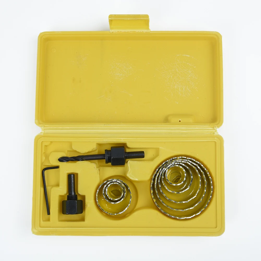 Useful Quality Suitable Drill Assorted Cutting Gadget Hole Kit Metal Sheet Working Carbon Steel Tool Wood 11Pcs
Useful Quality Suitable Drill Assorted Cutting Gadget Hole Kit Metal Sheet Working Carbon Steel Tool Wood 11Pcs