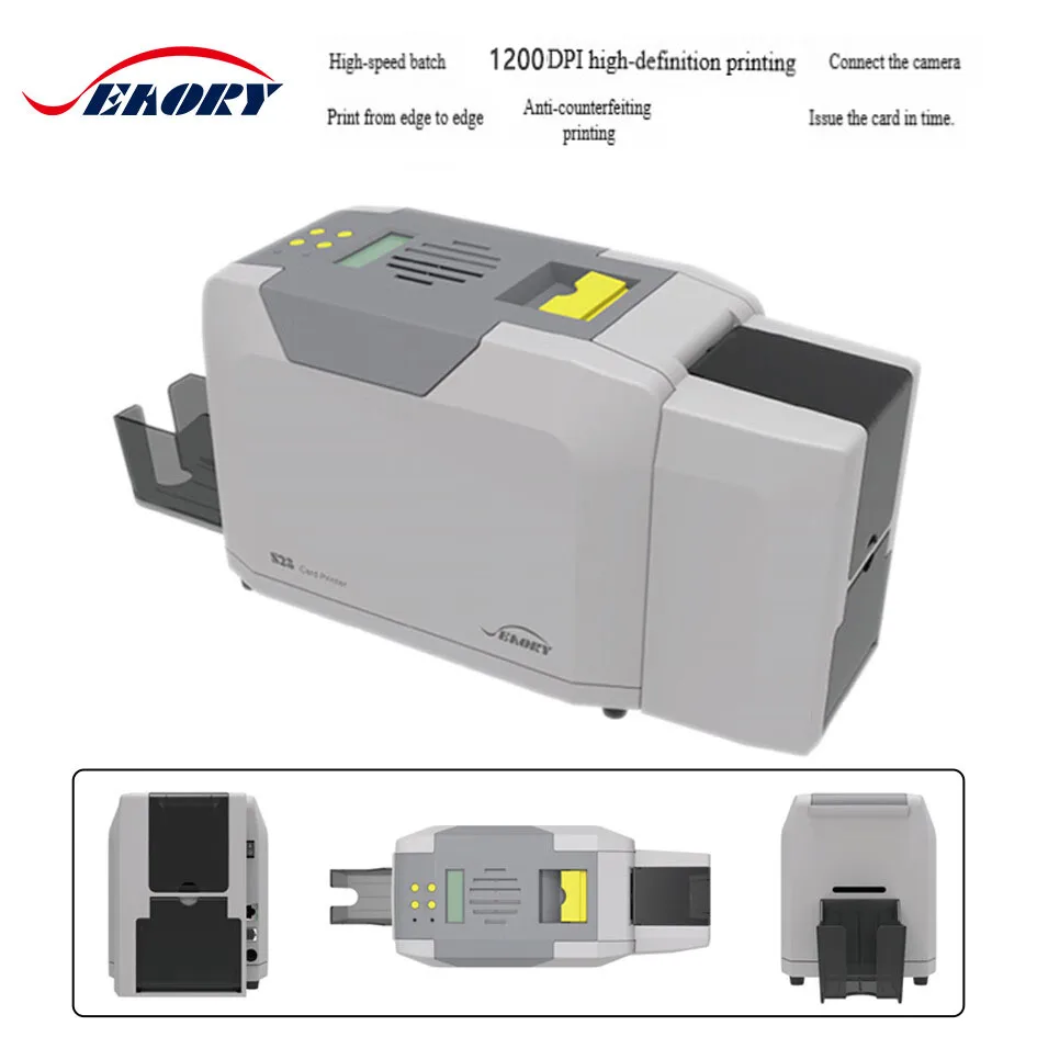 Seaory S22/S28 Desktop Dual-sided Automatic PVC Card Printer ID Card Printing Machine Sublimation Color Access Badge VIP Card
Seaory S22/S28 Desktop Dual-sided Automatic PVC Card Printer ID Card Printing Machine Sublimation Color Access Badge VIP Card