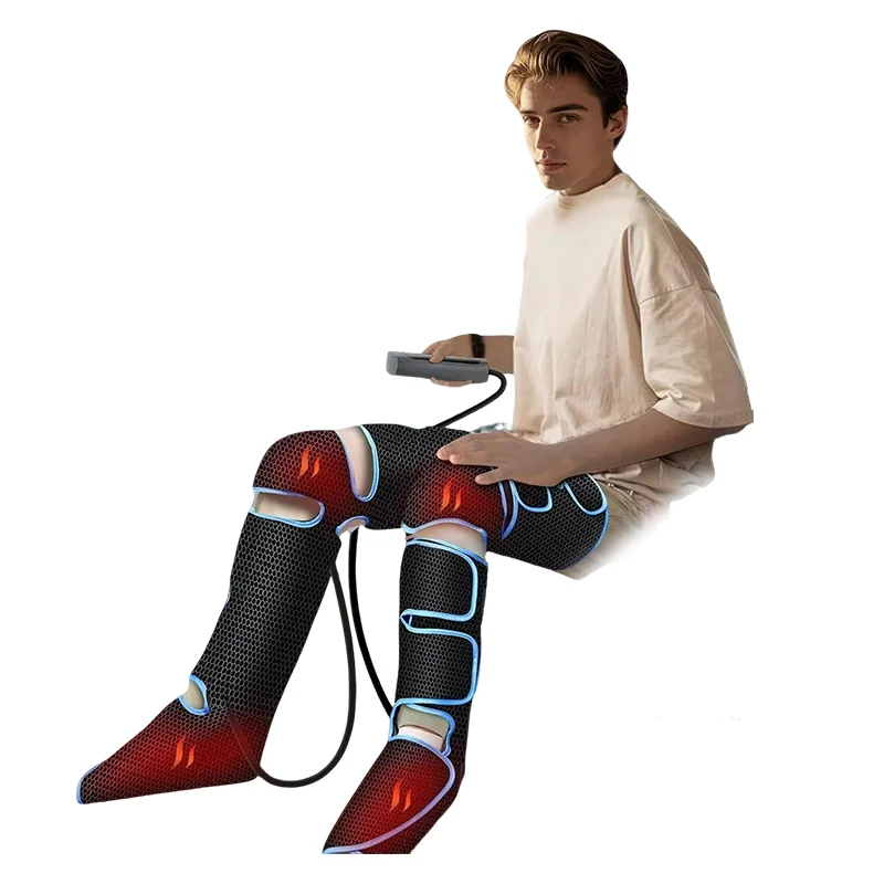 Air Compression Leg Massager with Heat - 6 Mode Recovery Boots for Muscle Relaxation, Lymphatic Drainage and Foot Fatigue Relief
Air Compression Leg Massager with Heat - 6 Mode Recovery Boots for Muscle Relaxation, Lymphatic Drainage and Foot Fatigue Relief