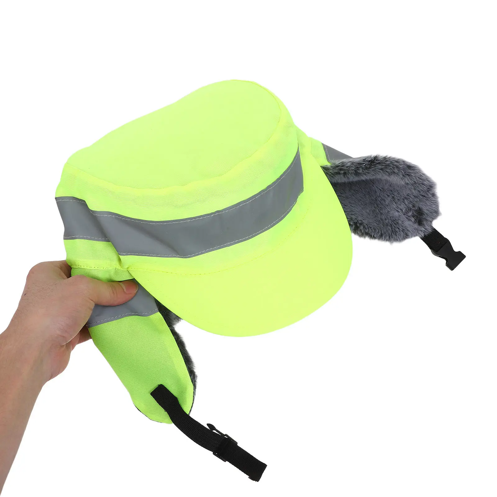 Thermal Cycling Hat Men Reflective Fleece Lined Trapper Ear Flap Windproof Warm Cap Safety High Visibility Outdoor Riding
Thermal Cycling Hat Men Reflective Fleece Lined Trapper Ear Flap Windproof Warm Cap Safety High Visibility Outdoor Riding