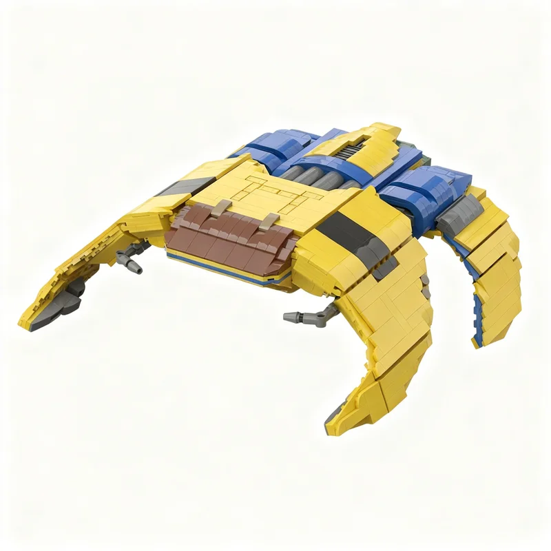 1183PCS MOC Space Battle Protoss Shuttle Model Creative Building Blocks Assembly Building Blocks Display Birthday Gift Home Set
1183PCS MOC Space Battle Protoss Shuttle Model Creative Building Blocks Assembly Building Blocks Display Birthday Gift Home Set