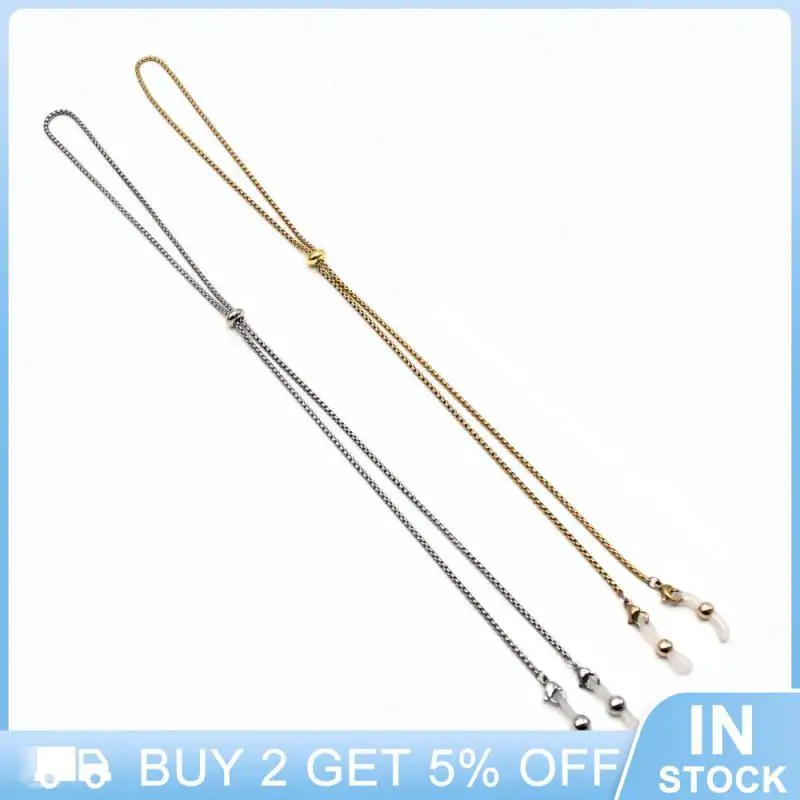 Trendy Sunglasses Chain Women Accessories Tools Fashion Ear Hanging Rope Adjustable Mask Glasses Holder Two Hooks Necklace
Trendy Sunglasses Chain Women Accessories Tools Fashion Ear Hanging Rope Adjustable Mask Glasses Holder Two Hooks Necklace