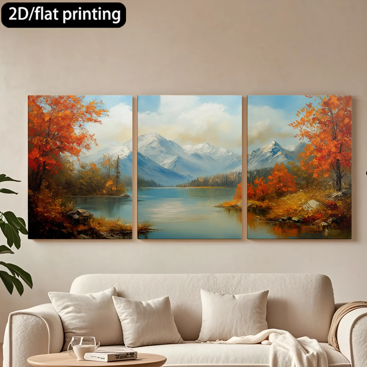 3pc wooden frame canvas decorative paintingAutumn landscape, lake, mountains, foliage.Corridor bedroom decoration
3pc wooden frame canvas decorative paintingAutumn landscape, lake, mountains, foliage.Corridor bedroom decoration