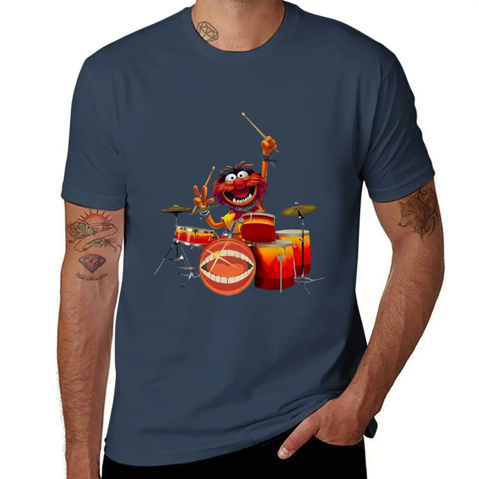 Nicehe Muppet Playing Drum for Ludwig t Shirt Gift te Vintage, t-Shirt T-Shirt Basic Simple Casual Short Sleeve Tee
Nicehe Muppet Playing Drum for Ludwig t Shirt Gift te Vintage, t-Shirt T-Shirt Basic Simple Casual Short Sleeve Tee