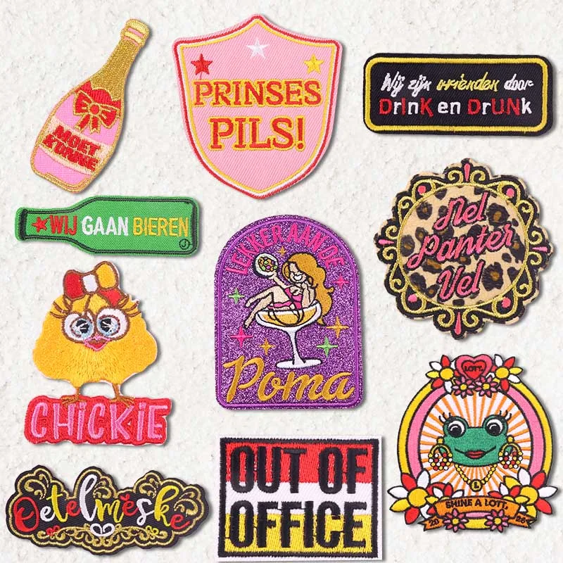 10 шт./компл., новый стиль, Нэдерленд, карнавал, нашивка Oeteldonk, эмблема, вышитые нашивки Oeteldonk для одежды, сделай сам, железные нашивки
10 шт./компл., новый стиль, Нэдерленд, карнавал, нашивка Oeteldonk, эмблема, вышитые нашивки Oeteldonk для одежды, сделай сам, железные нашивки