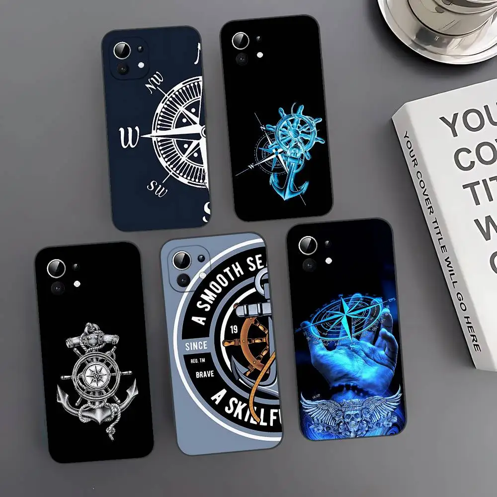 A-Anchor Compass Nautical Sailor Phone Case For Xiaomi 11 12 Redmi Note 11 5G 8T 9A 9 10T Note 8 9 12SUltra Shockproof, Slim, Bl
A-Anchor Compass Nautical Sailor Phone Case For Xiaomi 11 12 Redmi Note 11 5G 8T 9A 9 10T Note 8 9 12SUltra Shockproof, Slim, Bl