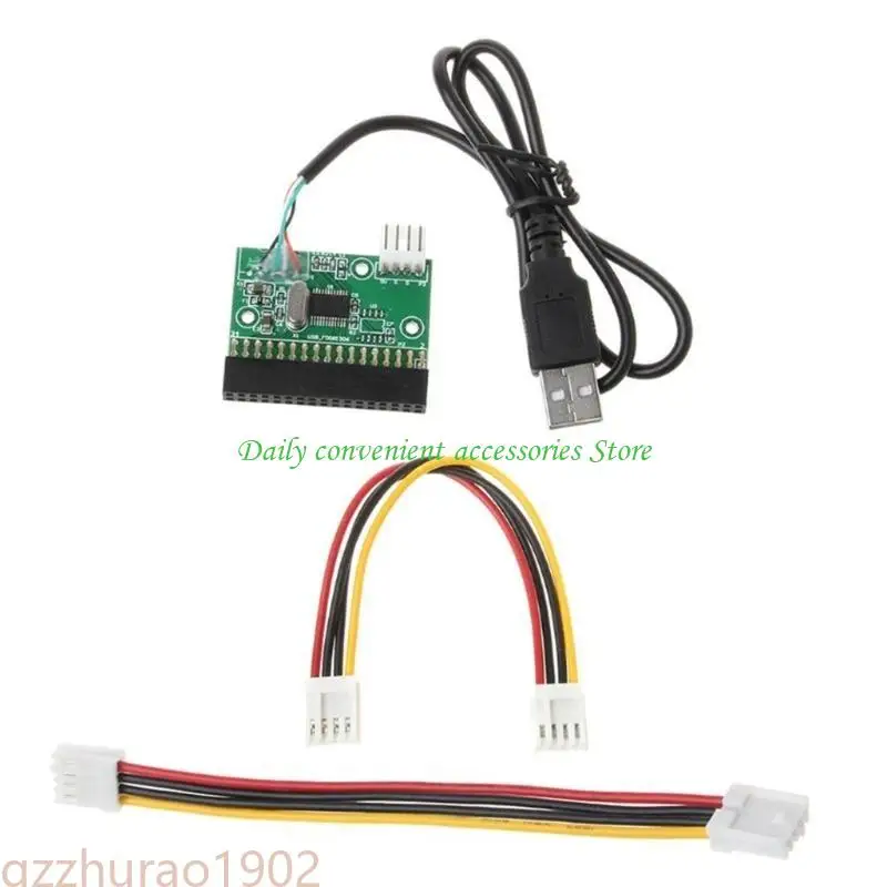97QB 1.44MB 3.5inch USB Cable Adapter to 34Pin Floppy Drive Connector Disk to Flopp
97QB 1.44MB 3.5inch USB Cable Adapter to 34Pin Floppy Drive Connector Disk to Flopp