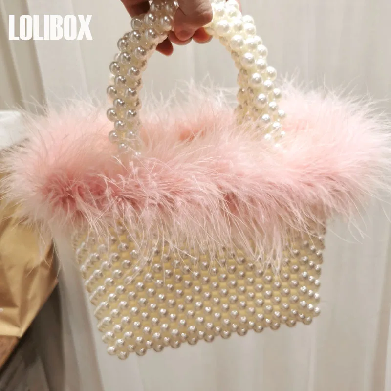 Wedding Party Luxury Pearl Evening Clutch Bag Women Handmade Beaded Purse Square Handbag Ladies Woven Shoulder Crossbody Bag
Wedding Party Luxury Pearl Evening Clutch Bag Women Handmade Beaded Purse Square Handbag Ladies Woven Shoulder Crossbody Bag