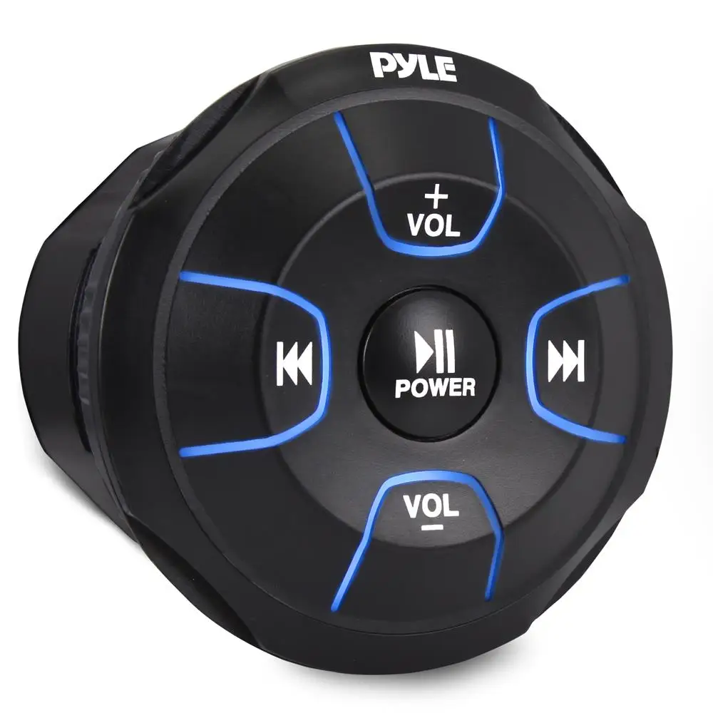 Pyle Amplified Wireless Bluetooth Audio Controller - 300 Watt Bluetooth Media Button, Waterproof Marine Receiver Remote Control
Pyle Amplified Wireless Bluetooth Audio Controller - 300 Watt Bluetooth Media Button, Waterproof Marine Receiver Remote Control